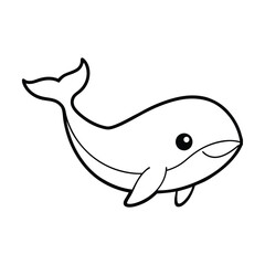 cartoon fish vector illustration