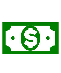Money clip art design on plain white transparent isolated background for sign, decal, card, shirt, hoodie, sweatshirt, apparel, tag, mug, icon, poster or badge