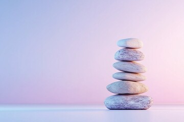 Steinbalance und Zen-Meditation

