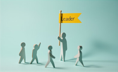 Fototapeta premium leadership grpowth concept