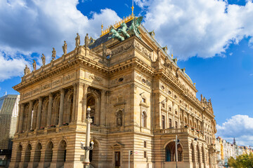 PRAGUE, CZECH REPUBLIC. National Theatre in Prague.