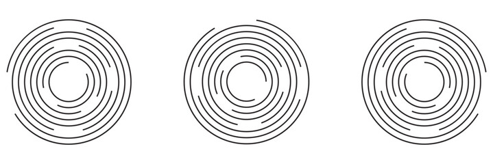 Abstract background with circles. Halftone design.