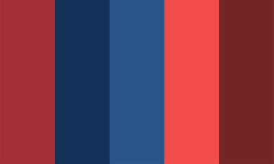 Five color palettes for coloring your designs.