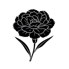 This captures the essence of the flowers in line art and black-and-white style