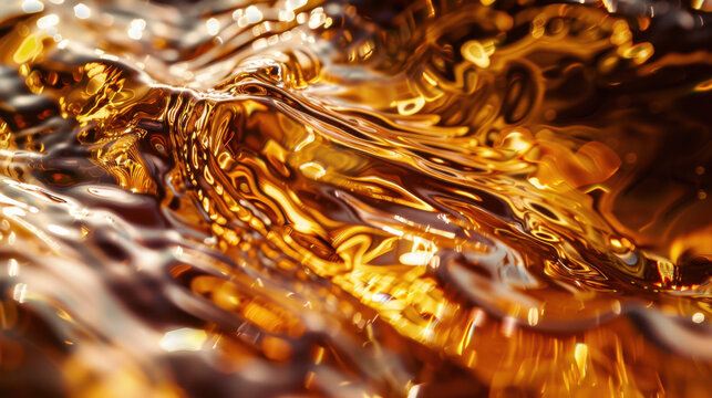liquid whiskey background