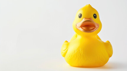 rubber duck isolated on white
