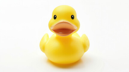 rubber duck isolated on white