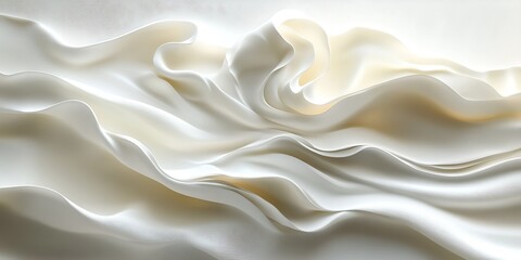 Obraz premium Abstract White Fabric Texture