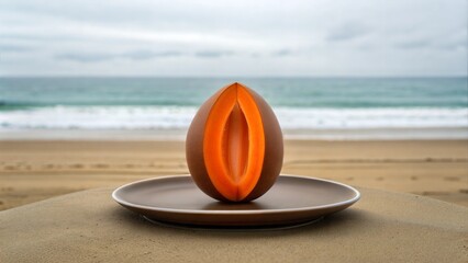Obraz premium Fruit of Mamey .