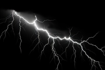 Lightning The line thunderstorm backgrounds nature.
