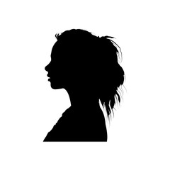 silhouette of a woman
