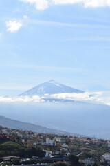 Teide, Tenerife, view from the top of the mountain