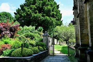 Cemetary entrance, Cirencester, England