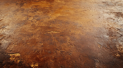 Dark brown grunge surface with organic distressed marks, rough fabric like texture, creating an abstract and minimalist composition with a fisheye lens effect