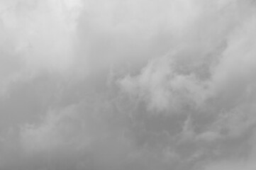 gray background, gray clouds in the photo