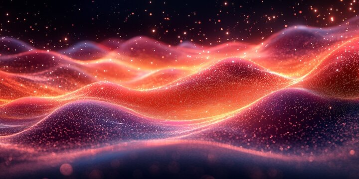 Artistic Visualization of Hybrid Quantum Data Processing
