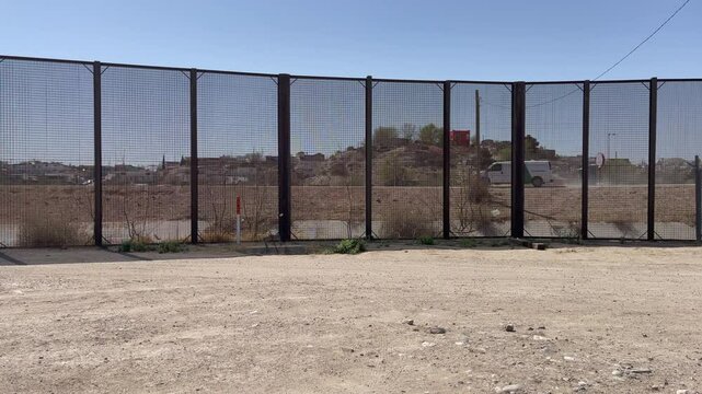 Border Patrol Van Driving By