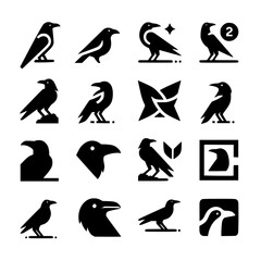 Raven Icon Set
