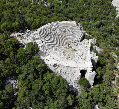 Termessos Ancient City in Antalya, Turkey