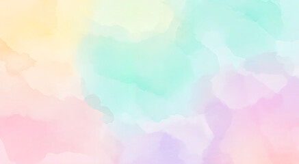 Pastel watercolor background with soft gradient