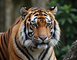 Obraz premium Portrait of a tiger.