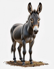 Obraz premium Gentle Companion: Donkey