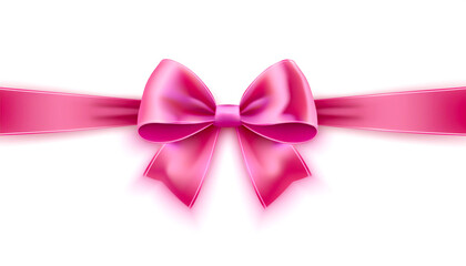 Pinke Geschenkschleife 