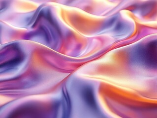 Obraz premium Fluid Silk Drapes: Colors & Textures in Abstract Art