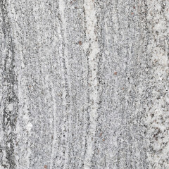 Detailed Close-up of Gray Granite Stone with Subtle Texture and Natural Veining