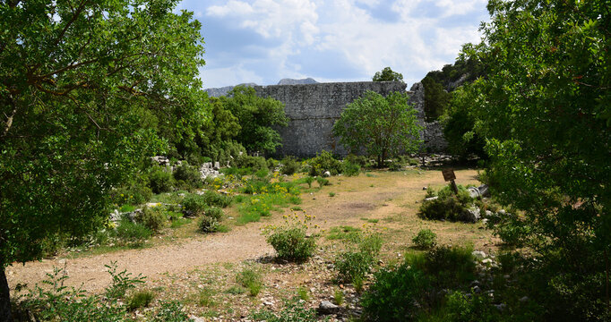 Termessos Ancient City in Antalya, Turkey