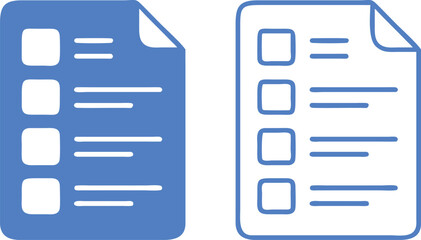 Check list, check mark, check item, check mark icon vector illustration