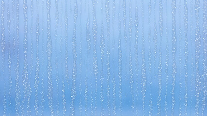 water drops on the window