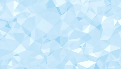 A captivating abstract background featuring a seamless pattern of interconnected light blue triangles. ideal for winter themes, sports, and environmental projects.
