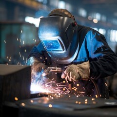 welder at work
