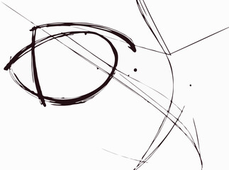 Abstract Sketchy Line Art Vectors