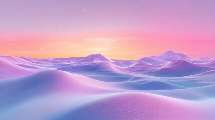 sunrise in mountains,A dreamy background with pastel colors and stars,  This backdrop would be great to use as a background or texture in design work.