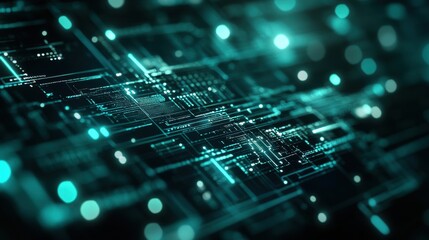 High tech background template design.