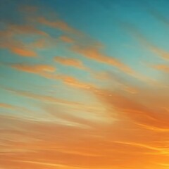 Obraz premium sunset sky background