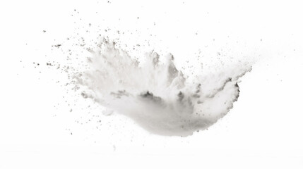Explosion de poudre blanche