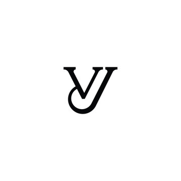 vj letter logo. vector illustration of the letters VJ for icon, symbol or logo
