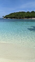 sea, white sand, paradise, beach, water, landscape, coast, summer, travel, tourism, bay, vacation, holiday, 