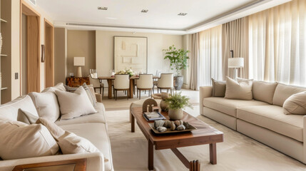 comfortable living room