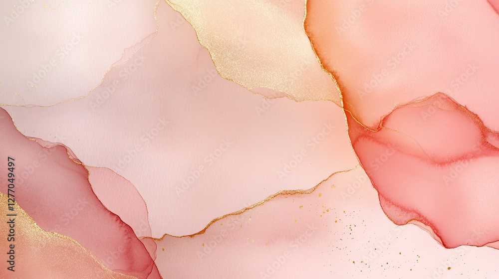 Poster soft hues blend seamlessly, creating an ethereal atmosphere with