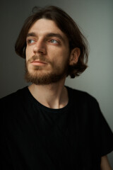 Obraz premium portrait of a man with a beard