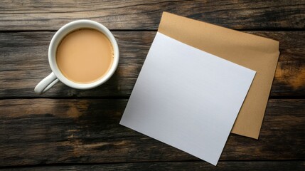 Resignation letter on a desk with a coffee cup and planner. Featuring career reflection and decision-making clarity
