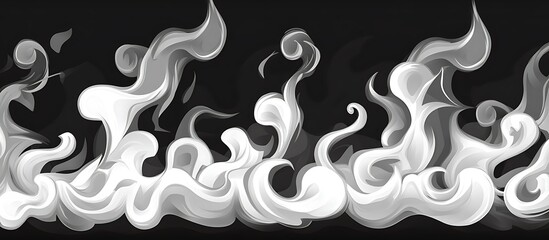 Abstract Smoke Pattern Design