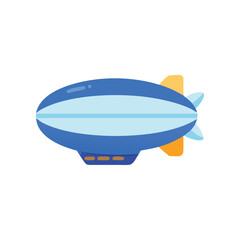  Creative Zeppelin Icon for Unique Travels © Sharuzzaman
