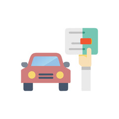  Creative Traffic Citation Icon for Legal Notices
