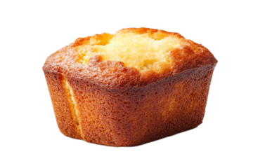 Freshly baked golden pound cake ready to enjoy