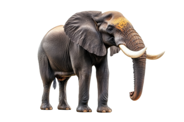 Large elephant standing majestically in nature